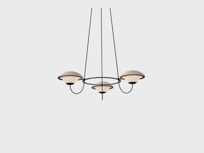 DCW - In the Air 3 Hanglamp Zwart
