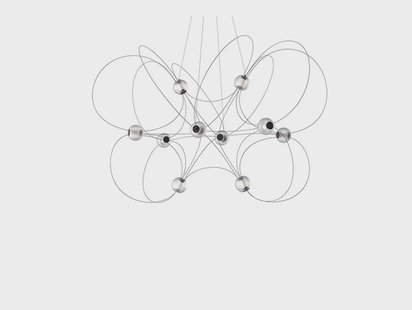 DCW - Munari 10 Hanglamp Zwart