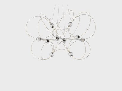 DCW - Munari 10 Hanglamp Goud