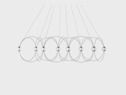 DCW - Munari 8 Hanglamp Zwart