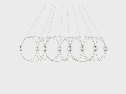 DCW - Munari 8 Hanglamp Goud