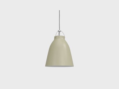 FRITZ HANSEN - Caravaggio™ P2 Hanglamp Matt Dusty Groen