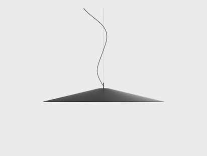 Koinè Suspension 2700K Ø86 Mat Zwart Luceplan - Eetkamer - Aluminium