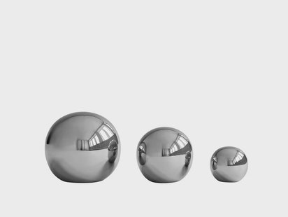 101 COPENHAGEN - Gallery Balls Set of 3 Chroom