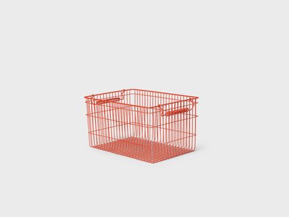 ferm LIVING - Cala Stackable Opslag Set of 2 Poppy Rood