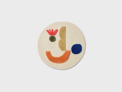 ferm LIVING - Panto Tufted Vloerkleed Small Off-White