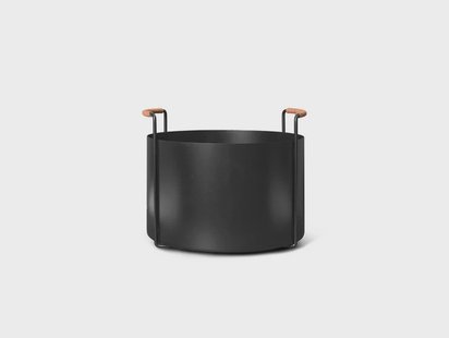ferm LIVING - Port Firewood Bucket Zwart