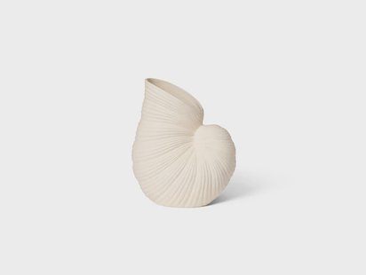 ferm LIVING - Shell Vase Off-White