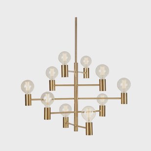 Markslöjd - Paris Kroonluchter Donker Geel Koper