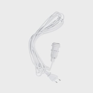 Globen Lighting - Cord Set E14 3,5m Wit