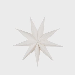 Globen Lighting - Stella Star 60 Wit Bouclé