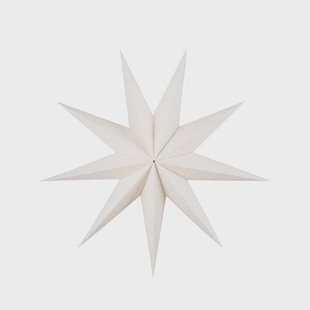 Globen Lighting - Stella Star 75 Wit Bouclé