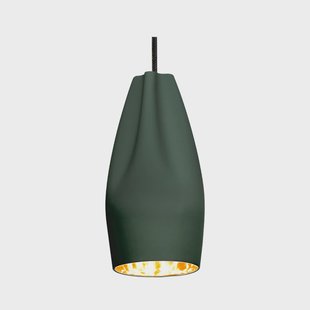 MARSET - Pleat Box 13 LED Hanglamp Donker Groen/Goud