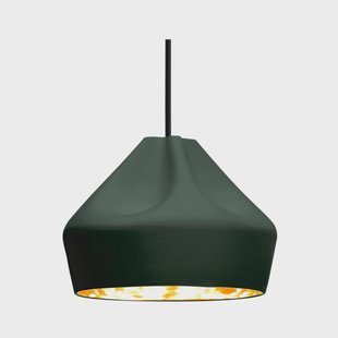 MARSET - Pleat Box 24 LED Hanglamp Donker Groen/Goud