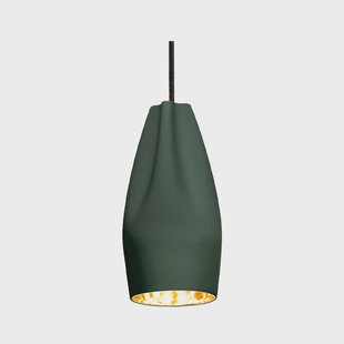 MARSET - Pleat Box 13 Hanglamp E27 Donker Groen/Goud