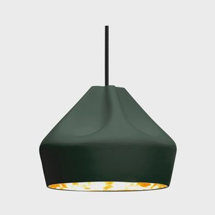 MARSET - Pleat Box 24 Hanglamp E14 Donker Groen/Goud