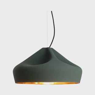 MARSET - Pleat Box 47 Hanglamp E27 Donker Groen/Goud