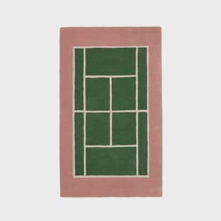 OYOY Living Design - Tennis Vloerkleed Groen/Rose