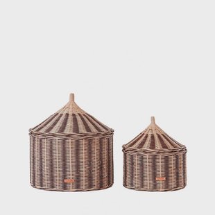 OYOY Living Design - Circus Mand Set of 2 Nutmeg