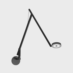 Rotaliana - String W2 wandlamp, DTW, mat/zwart/zilver