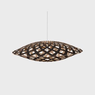 david trubridge - Flax Hanglamp Ø110 1 Zijde Zwart