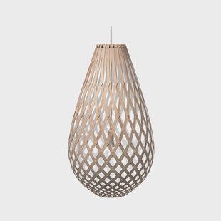 david trubridge - Koura Hanglamp H120 1 Zijde Wit