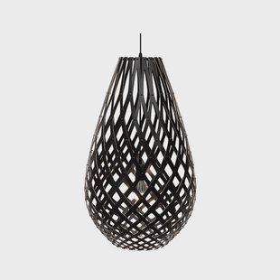 david trubridge - Koura Hanglamp H120 2 Zijkanten Zwart