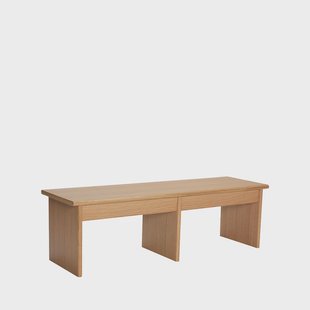 Hübsch - Doppio Opschortende Eenheid/Bijzettafel Naturel