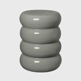 Blomus - Toru Ceramic Kruk Round Elephant Skin