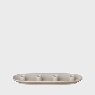 Blomus - Vela Kaarshouder Oval Moonbeam
