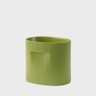 Muuto - Ridge Plantenbak H24 Moss Groen