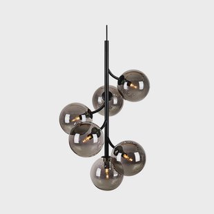 Markslöjd - Callisto 6 Hanglamp Zwart/Rook