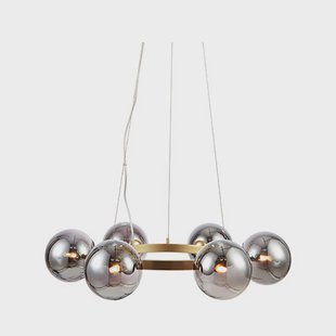 Markslöjd - Circle 6 Hanglamp Goud/Rook