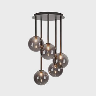 Markslöjd - Universe 5 Plafondlamp Zwart/Rook