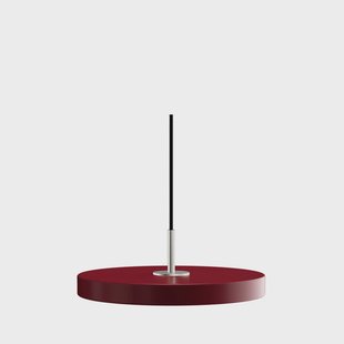 UMAGE - Asteria Plus Hanglamp Mini Ruby Red/Steel Top