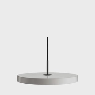 UMAGE - Asteria Plus hanglamp, Ø 43 cm, lichtgrijs/zwart