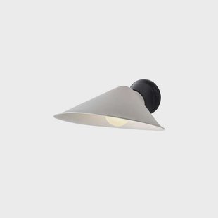 DCW - Plume SW Wandlamp Zwart/Polycarbonate