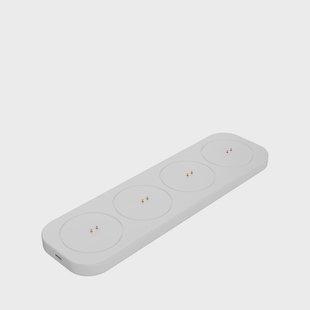 Uyuni Lighting - Oplaadbare LED-basis USB-C 21 cm, wit