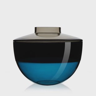 Kartell - Shibuya Vase Grey/Fume/Blue