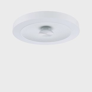 Paulmann - Volea LED plafondlamp Ø40 IP44 dimbaar. Wit/zilver