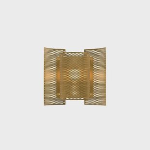 Northern - Butterfly Perforated Wandlamp Brass