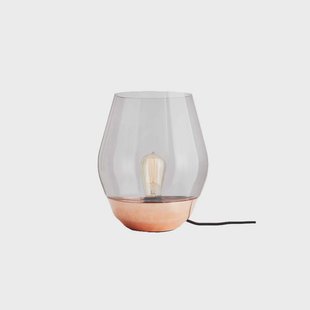 New Works - Bowl Tafellamp Raw Koper