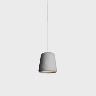 New Works - Material Hanglamp Licht Grijs Concrete