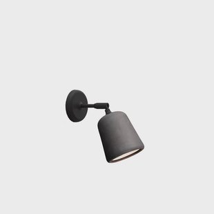 New Works - Material Wandlamp Dark Grey Concrete