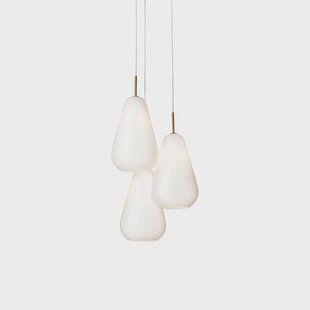 Nuura Aps - Anoli 3 Lichtkroon Nordic Gold/Opaal Nuura