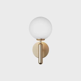 Nuura Aps - Miira Wandlamp Brass/Opal White Nuura