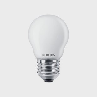 Philips - Lichtbron LED 3,4W (470lm) Kogel Dimbaar E27
