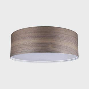 Paulmann - Liska Plafondlamp Dark Hout/Metal