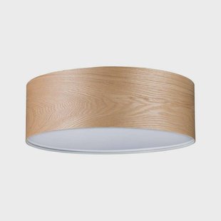 Paulmann - Liska Plafondlamp Hout/Metal
