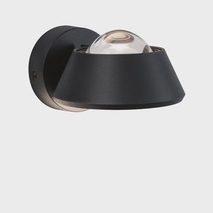 Paulmann - Sabik LED Wandlamp IP44 Dim. Zwart
